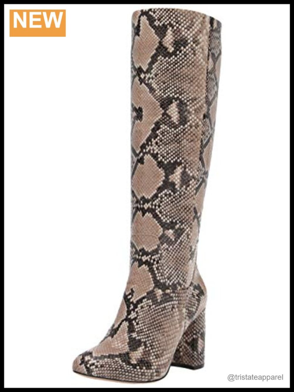 Faux Suede Mid-Calf High-Heel Pull-On Boots